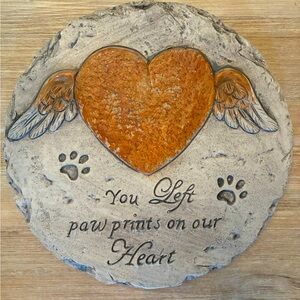 Pet memorial stone